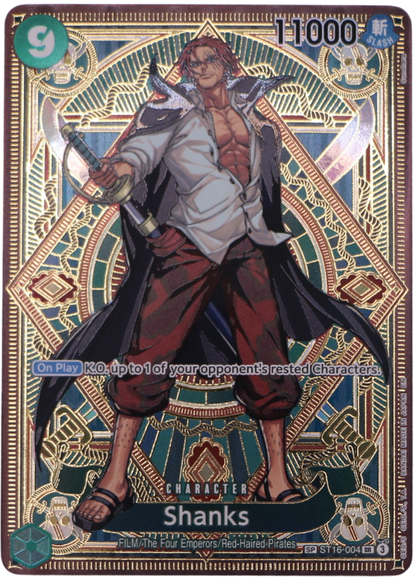 Shanks Special Rare OP11  / ST16-004 (ENG) - Single