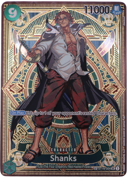 Shanks Special Rare OP11  / ST16-004 (ENG) - Single