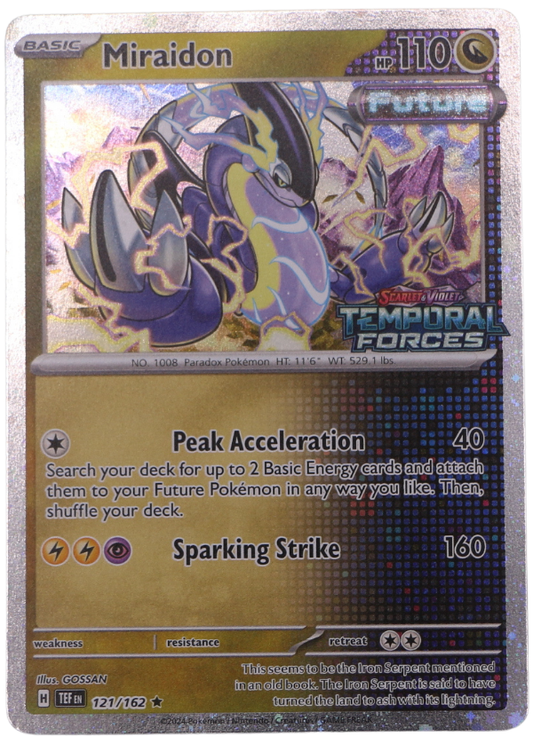 Miraidon (TEF 121) Galaxy Holo Temporal Forces Stamp (ENG) - Single