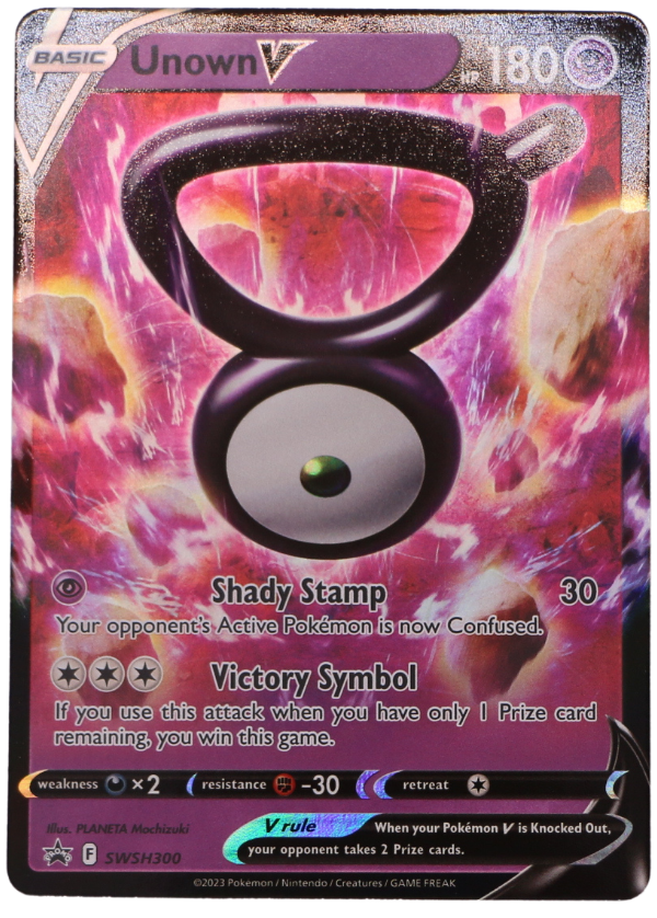 Unown V (SWSH 300) Promo (ENG) - Single