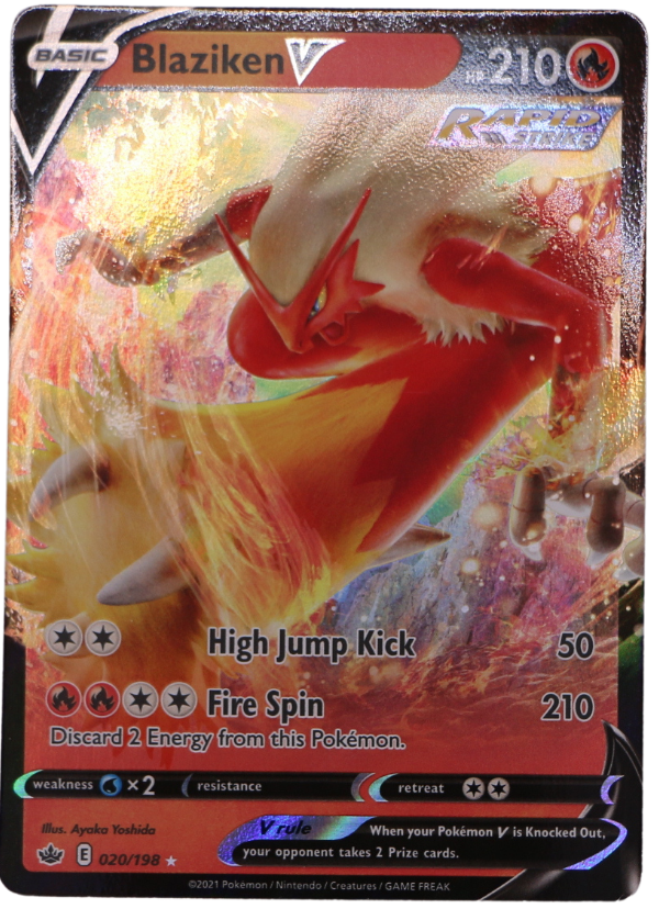 Blaziken V (CRE 020) Ultra Rare (ENG) - Single
