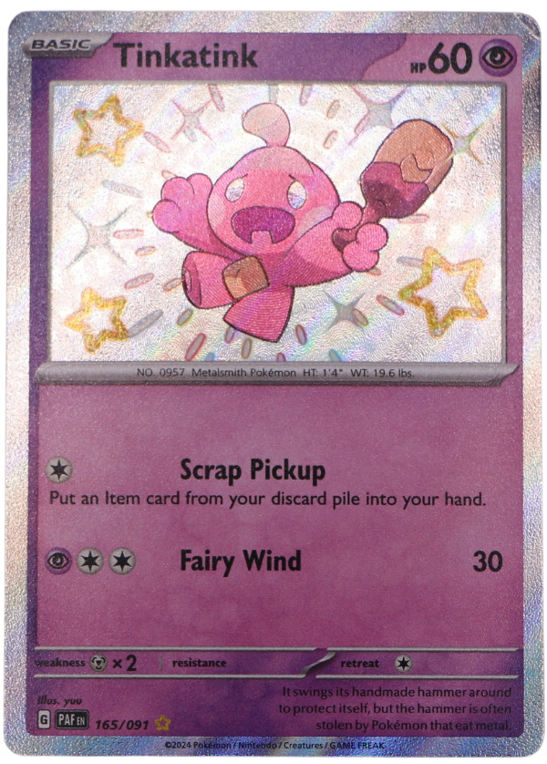 Tinkatink (PAF 165) Shiny Rare (ENG) - Single