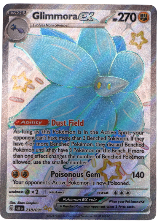Glimmora ex (PAF 218) Shinny Ultra Rare (ENG) - Single