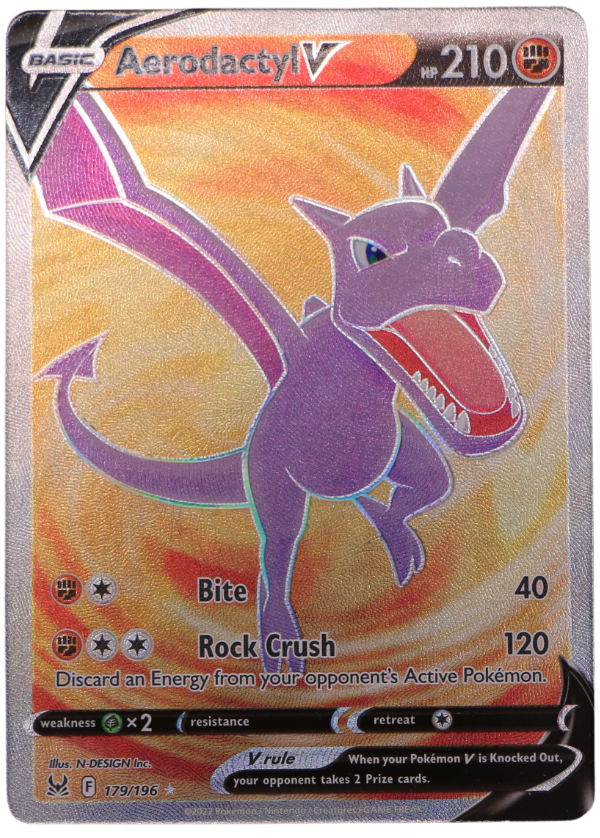 Aerodactyl V (LOR 179) Ultra Rare (ENG) - Single