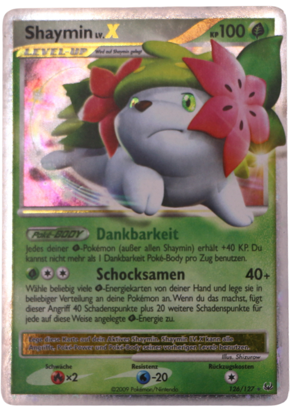 Shaymin LV.X (PL 126) Ultra Rare (DE) - Single