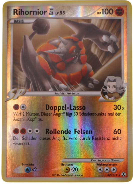 Rihornior (RR 32) Reverse Holo (DE) - Single