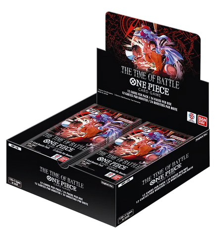 One Piece Card Game - The Time of Battle OP-16 - Booster Display